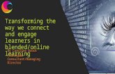 Connecting and engaging learners in blended/online learning