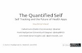 Quantified Self - Self Tracking and the Future of Health Apps