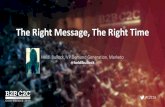 Right Message, Right Buyer – at the Right Time