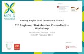Second Regional Stakeholder Workshop: closing presentation