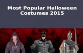 Most  popular halloween costumes 2015