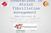 Innovations in Atrial fibrillation management