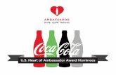 November Ambassador Award Nominees