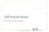 ICIC 2016: New Product Introduction CAS
