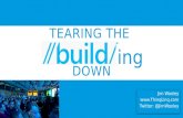 Tearing down the //build/ 2016 conference