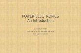 Power electronics   Introduction