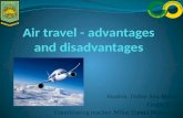 Air travel   advantages and disadvantages