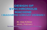 Synchronous machine design magnecti circuit design