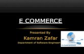 E commerce slide share by Kamran zafar