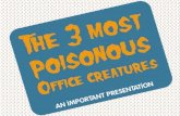 Poisonous Creatures