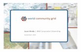 Juan Hindo (IBM) - World Community Grid