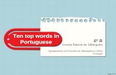 Portuguese words