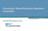 Conveyor Manufactures Western Australia -