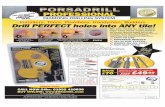 How to drill a hole into a porcelain tile with 365-Drills PORSADRILL diamond cores
