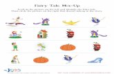 Fairy tale mix-up - logic worksheets for kids