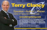 Terry Clancy 8 Page Brochure