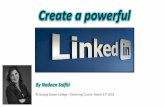 Create a Powerful LinkedIn by Nadeen Salfiti