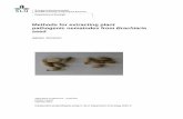 Methods for extracting plant pathogenic nematodes from Brachiaria ...