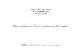 Compliance Performance Report Piggeries