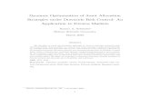 Dynamic Optimization of Asset Allocation Strategies under ...