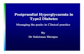 Postprandial Hyperglycaemia in Type2 Diabetes