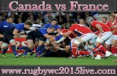 Watch Canada vs France Online Live