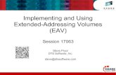 Implementing and Using Extended-Addressing Volumes (EAV)