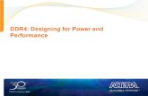 DDR4 Designing for Power and Performance - MemCon