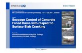 Seepage Control of Concrete Faced Dams with respect to Surface ...