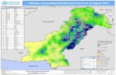 Pakistan: Accumulated Rainfall (mm) from 07 to 19 August, 2013