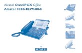 Alcatel PCX Office 4038 4039 4068 User Guide