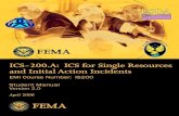 ICS-200.A: ICS for Single Resources and Initial Action Incidents