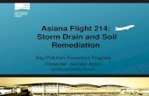 Asiana Flight 214: Storm Drain and Soil Remediation