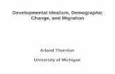 Developmental Idealism, Demographic Change, and Migration