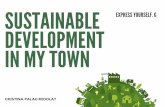 Sustainable development in my town