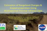Estimation of Rangeland Changes & Evapotranspiration Using ...