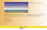 marco teórico de TIMSS 2003