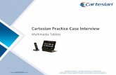 Cartesian Practice Case Interview: Multimedia Tablets