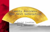 Family Business: the Next Generation