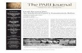 The PARI Journal Vol. XVI, No. 4