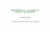 2016-2017 Program of Studies
