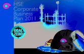 HSE Corporate Business Plan 2011 - PDO
