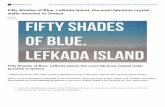 Fifty Shades of Blue. Lefkada Island, the most fabulous crystal water beaches in Greece. - See more at: