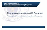 The Massachusetts ALM Program
