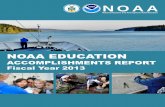 NOAA Education Accomplishments