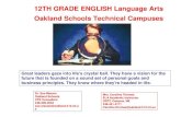 12TH GRADE ENGLISH Language Arts Oakland Schools Technical ...