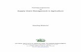 Supply Chain Management in Agriculture Reading Material