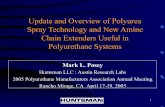 Update and Overview of Polyurea Spray Technology and New ...