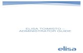 ELISA TOIMISTO – ADMINISTRATOR GUIDE