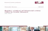 TR13/3 -Banks' control of financial crime risks in trade finance